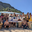 SOEST students gather for beach clean-up, connection