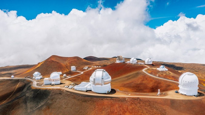 Observatories on Maunakea