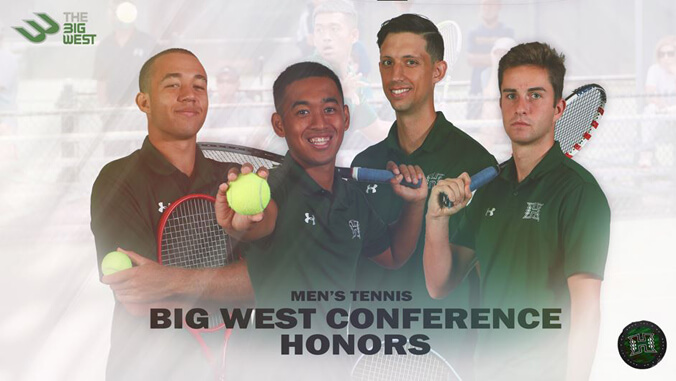 U H Manoa tennis players