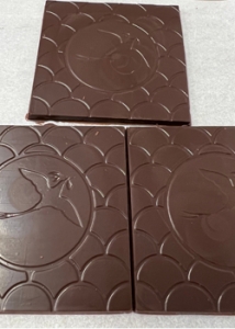 blocks of chocolate