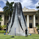 Giant architecture inflatables pop up at UH Mānoa