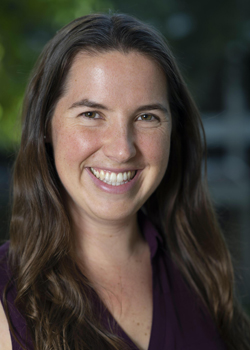 woman smiling