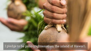 Pono Pledge film still