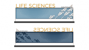 Life sciences building sign