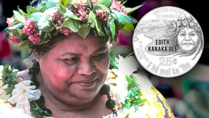 new Edith Kanakaole quarter design