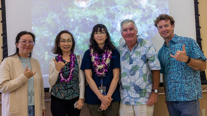 Yukiko Yarnall presentation group photo
