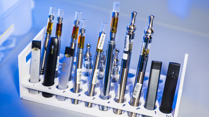 various electronic cigarettes