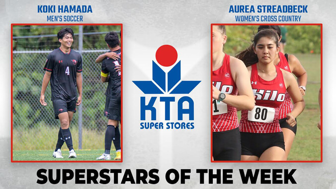 Hilo vulcans K T A Superstars of the week graphic