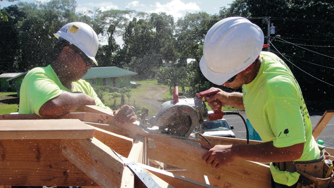 Carpentry training