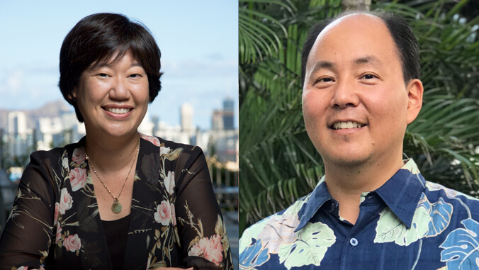 Ann Inoshita and Derek N. Otsuji headshots