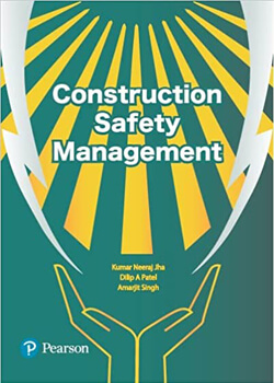 green book cover with construction safety management written
