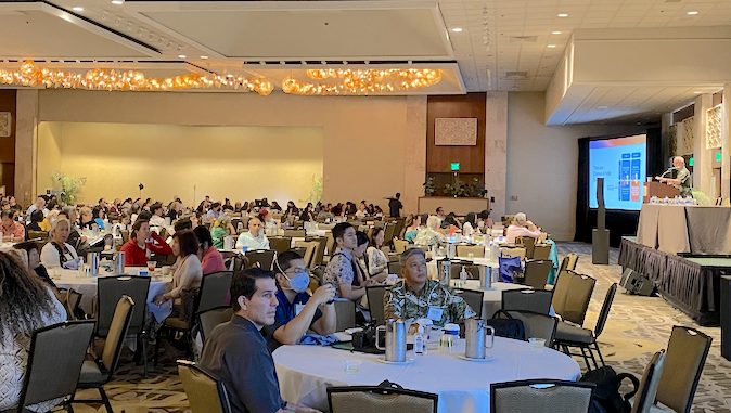 conference shot