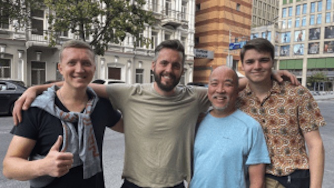 group photo in ukraine