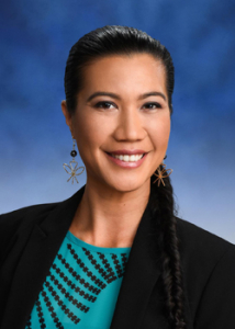 woman smiling