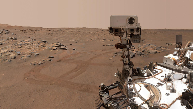mars rover animation