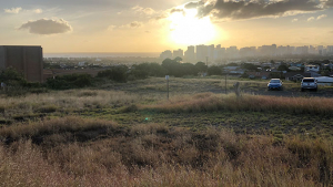 view of empty land space
