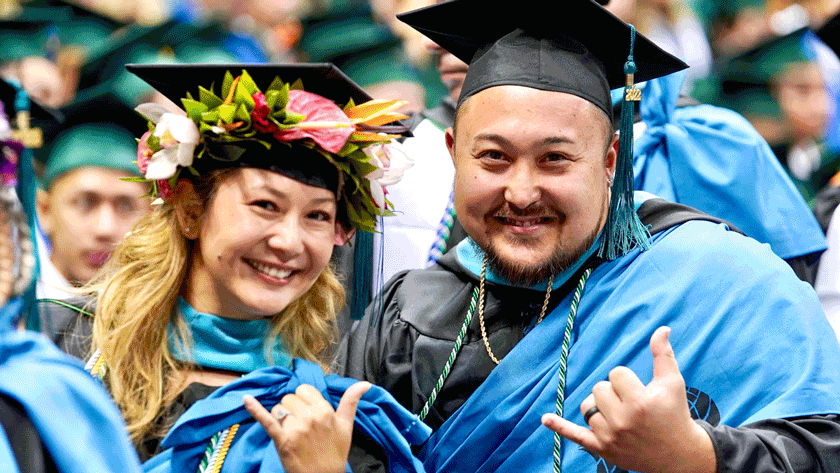 U H graduates