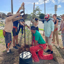 Students design, plant tree canopy for Kaimukī Library community