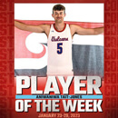 Tait-Jones earns Player of the Week after career-high performance