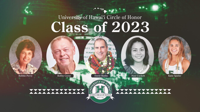 U H athletics circle of honor graphic