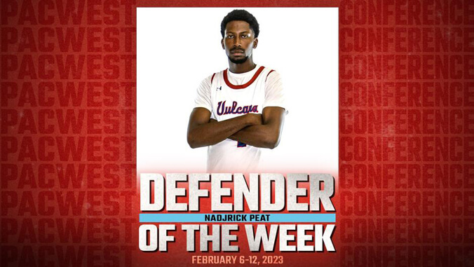 Nadjrick Peat Defender of the Week graphic