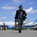 Kapiʻolani CC, UH Mānoa alumnus enjoys the view from Air Force 2