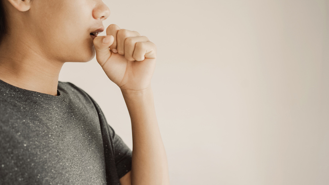 child coughing