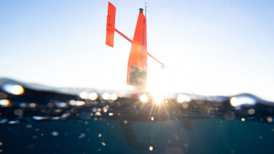 saildrone in water