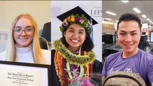 3 Hawaii Promise students