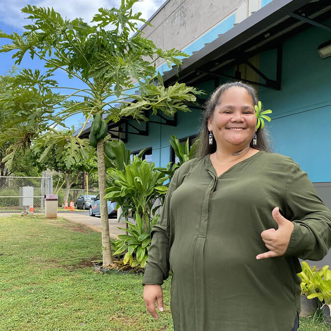 Leeward CC honors graduate discovers herself through higher education