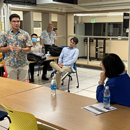Cybersecurity interns share success stories with Sen. Hirono