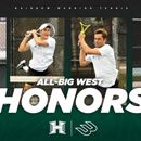 Four men’s tennis players garner All-Big West honors
