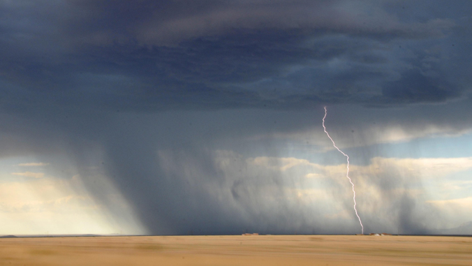 lightning storm