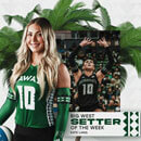 Lang leads Big West, record fourth consecutive Setter of the Week