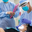 High-quality, low-cost dental cleaning with training hygienists