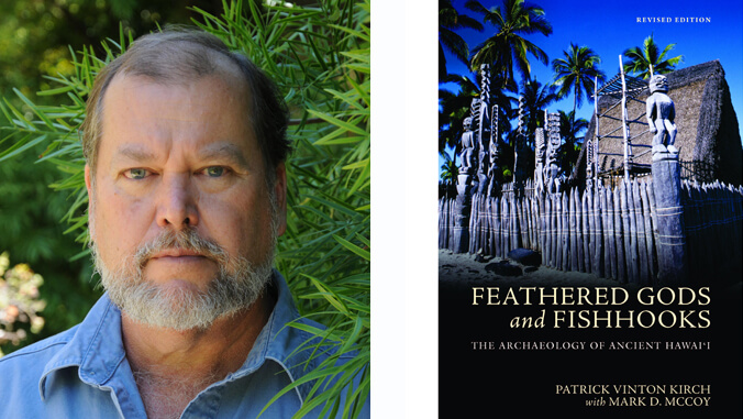 Kirch and cover of Feathered Gods and Fishhooks