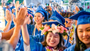 Kapiolani C C graduates