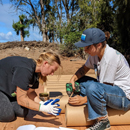 Disaster relief design expert, students build prototype temporary shelter on Maui