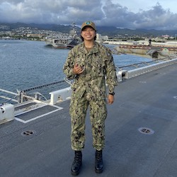 lani vongsy in her uniform