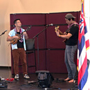Jake Shimabukuro, bassist, inspire Honolulu CC MELE students