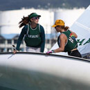 Rainbow Wahine sailing claims victory at invitational