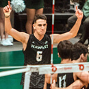UH men’s volleyball players earns national honors