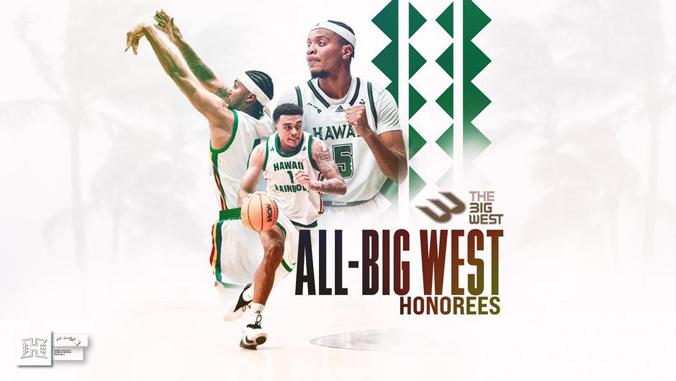 three athletes on a poster