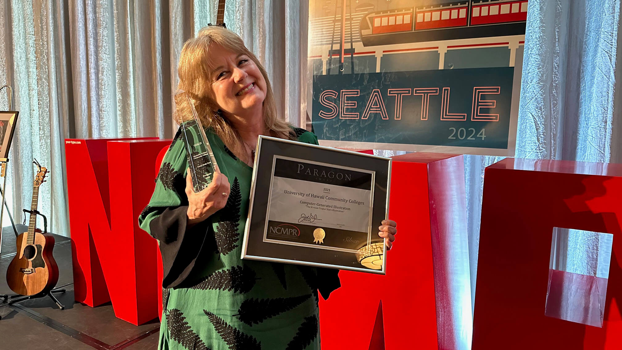 Beatson holding award