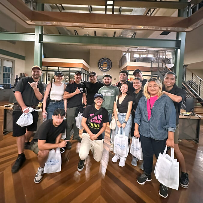 NCIS Journey: Mānoa students go behind the scenes