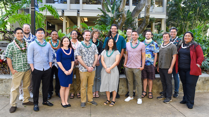 group photo of scholars