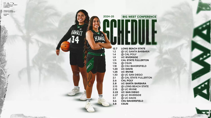 women's basketball schedule