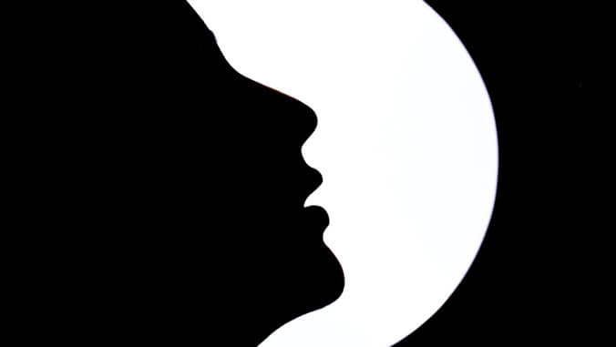 image of a face