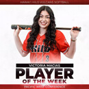 UH Hilo’s Macias lands 1st PacWest honor of 2025