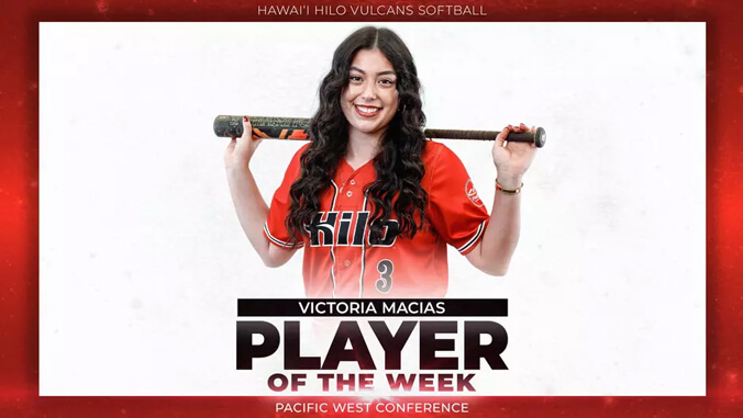 victoria macias pacwest player of the week